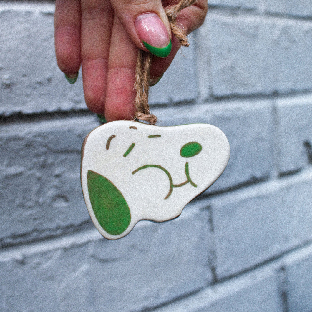 green chewy snoopy