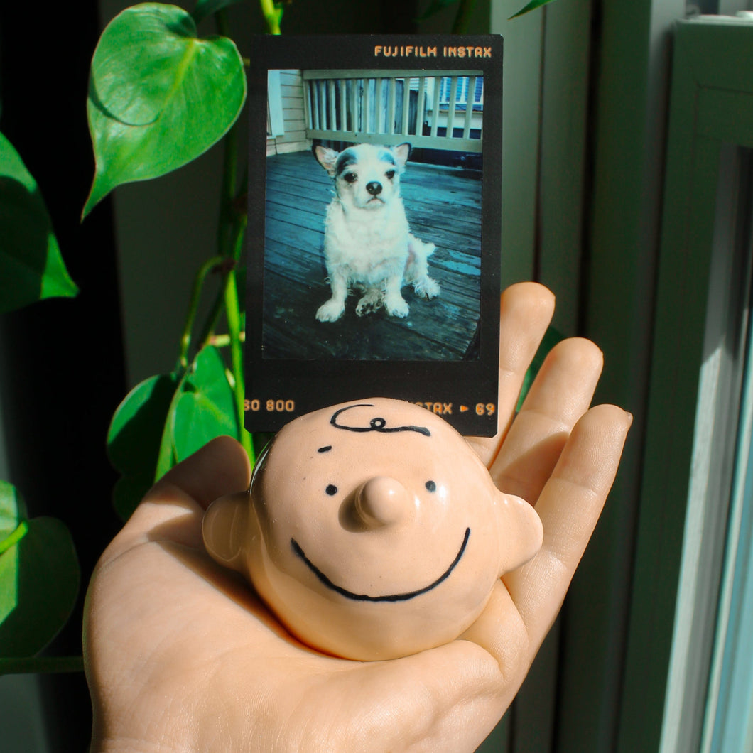 charlie brown photo holder